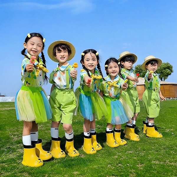 我是小芽芽六一儿童节演出服小种子表演服幼儿园运动会啦啦队班服 — 2