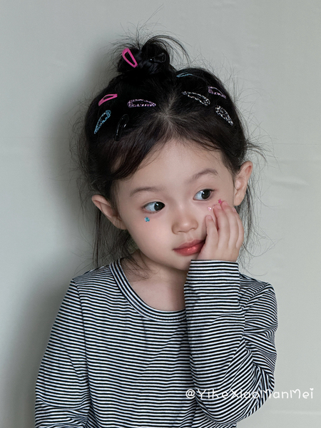 迷你小号豹纹头饰宝宝发夹儿童刘海侧边夹子女童bb夹女孩发卡发饰 — 3