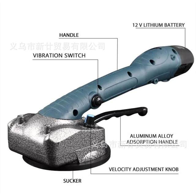 Ceramic tiling machine tiling wall tiling floor tiling vibrator tool electric high power automatic vibration tiling tool