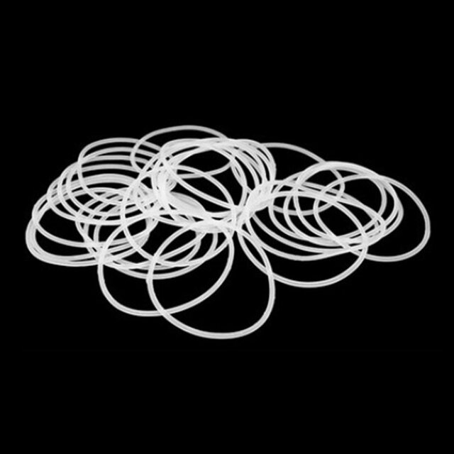 Silicone ring white O-ring high temperature resistant sealing ring food grade rubber ring waterproof ring sealing parts