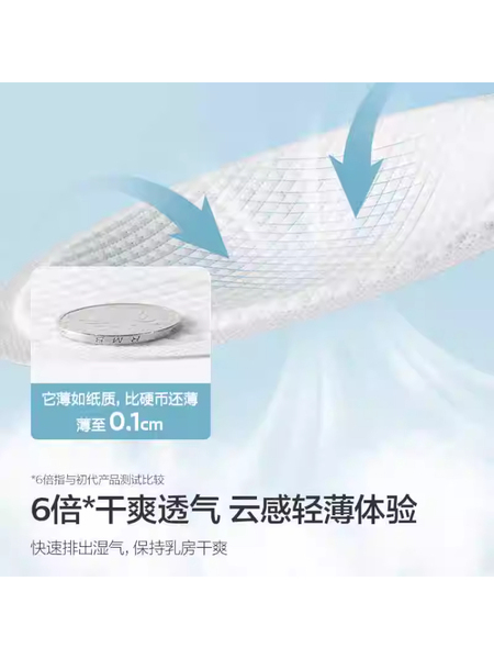 飞利浦新安怡防溢乳垫哺乳期产后一次性棉防漏奶垫乳贴超薄透气 — 2