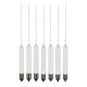 Glass float gauge hydrometer sea water density gauge liquid concentration gauge density gauge petroleum diesel accuracy 0.0005