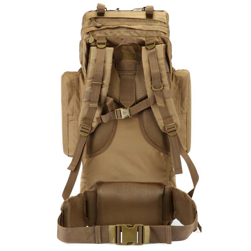 WILDERNESS SURVIVAL BACKPACK MOUNTAINEERING TRAVEL BACKPACK SUPER LARGE CAPACITY OUTDOOR TRAVEL ADVENTURE CAMPING LUGGAGE BACKPACK 100L