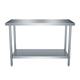 Commercial stove C work table stainless steel workbench rack vegetable pot storage two-story kitchen cutting