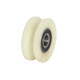 Nylon wheel load-bearing pulley lifting pulley hoisting wheel groove wheel circular tube wheel circular rail wheel guide wheel fixed pulley