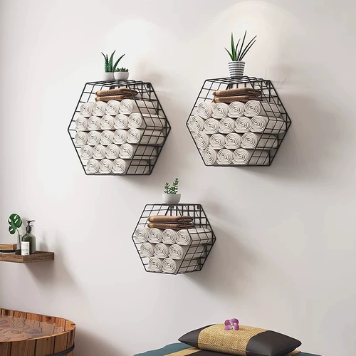 Стеллаж для хранения в парикмахерской, вешалка для полотенец для парикмахерской, специальная стеллаж для хранения в настенном шкафу для парикмахерской, настенный без дырокола