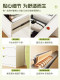 Steel chest of cabinets modern simple iron cabinet storage cabinet drawer chest cabinet cream style floor multi-layer drawer cabinet