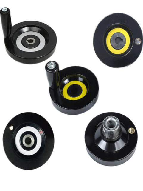 Bakelite handwheel back corrugated handwheel top wire corrugated handwheel aluminum alloy handwheel circular machine tool mechanical handle