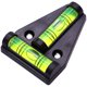 T-frame level horizontal bubble horizontal bead red orange plastic shell combiner with hole type installation engineering balancer