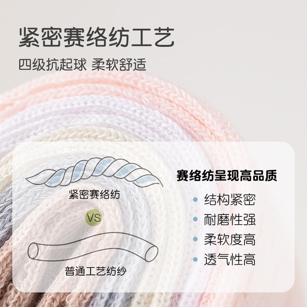 婴儿袜子女宝宝夏季网眼透气蝴蝶结可爱防蚊袜过膝松口不勒腿 — 3