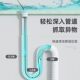 管道疏通器通下水道马桶工具手动厕所神爪捅头发清理堵塞家用神器