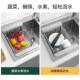 Dishwasher sink drain rack Washing basin storage rack Drain basket storage rack Filtration retractable kitchen supplies
