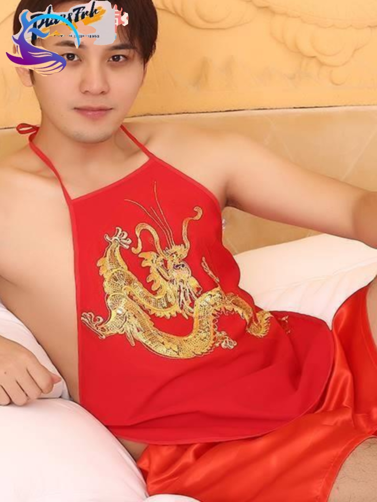 남자빨간복대 성인복대 클래식코튼 성인보온복대 남성큰사이즈 위보호 및 배보온