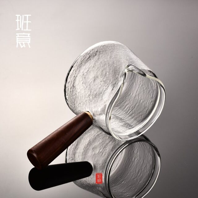 班意木把蒸汽烧水壶泡茶煮茶器电陶炉煮M黑茶玻璃蒸煮两用茶壶