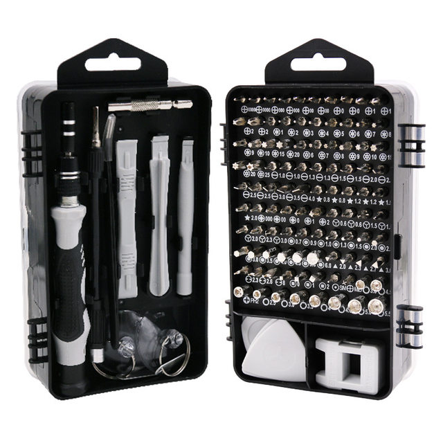 115-in-1 multi-function screwdriver set, mobile phone laptop appliance repair tool, hardware tool