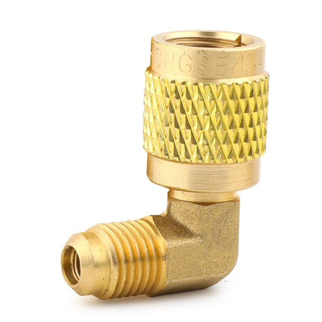 Hongsen frequency converter air conditioning adapter 410 pure copper liquid pipe converter connector fluorine tube 22 to 410 connector accessories