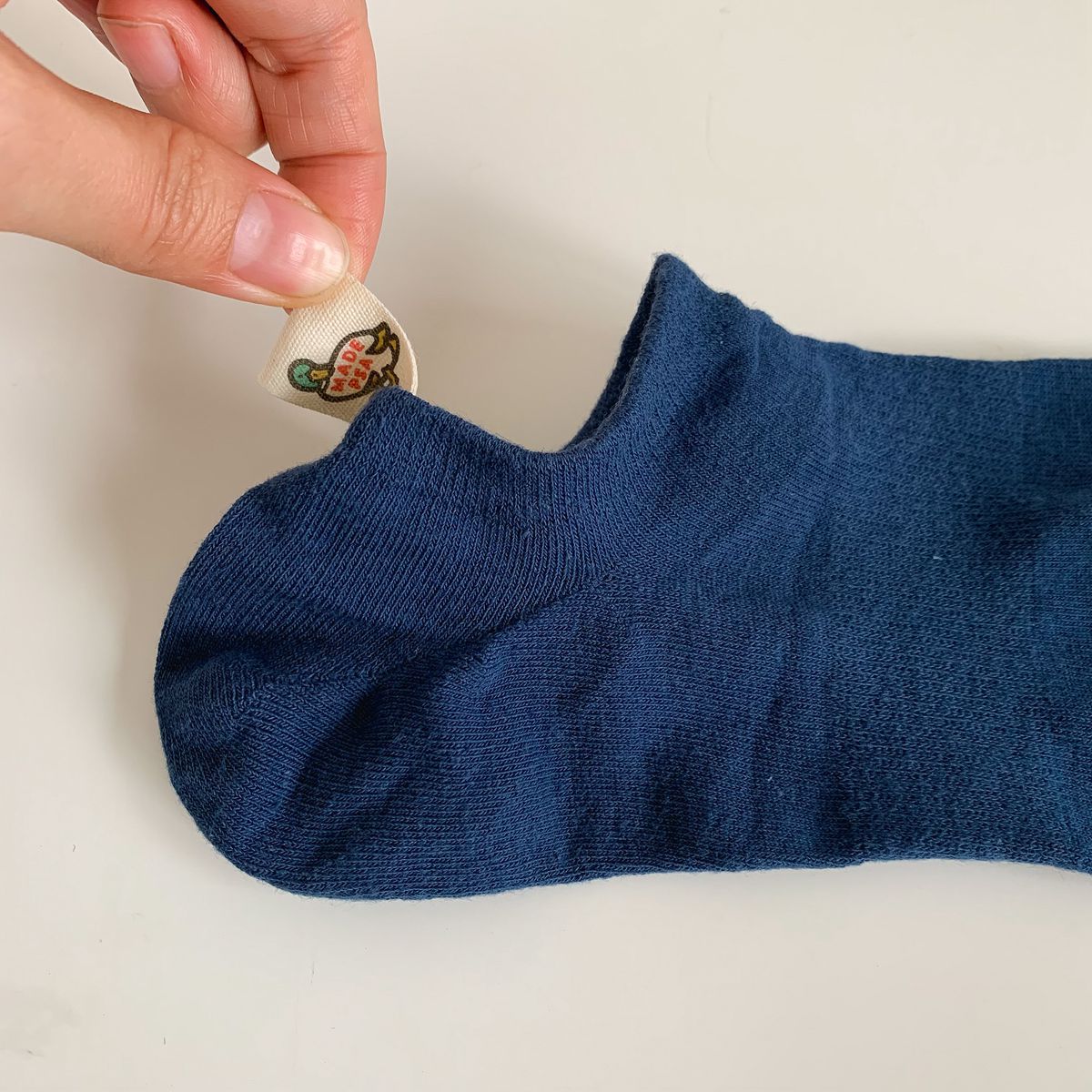 SOCKS WOMENS SUMMER BOAT SOCKS BEAR CLOTH LABEL COTTON DOES NOT FALL OFF HEEL SOCKS SHALLOW SOLID COLOR JAPANESE INS STYLE INVISIBLE SOCKS