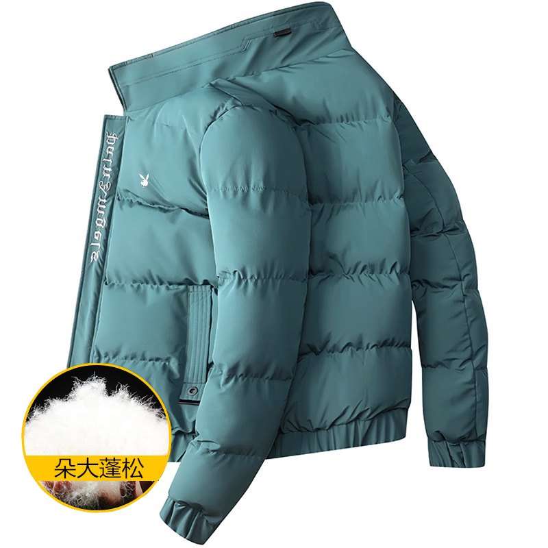 FACTORY DIRECT  S DOWN PADDED JACKET MENS NEW AUTUMN AND WINTER THICKENED STAND COLLAR SHORT WARM COTTON JACKET YOUTH CASUAL