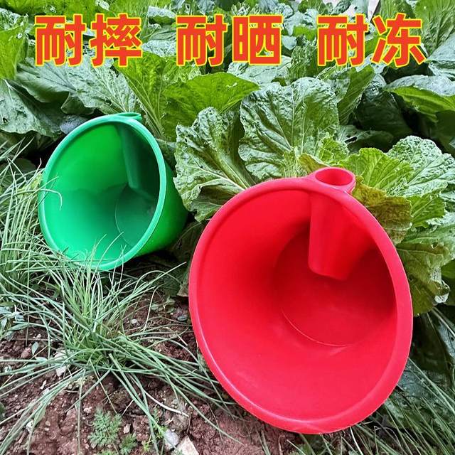农用粪勺粪瓢水瓢户外化粪池加厚大号水勺子牛筋塑料施肥浇水工具