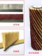Industrial sisal sand cloth strip brush sander special bamboo stick leather sand cloth strip woodworking polishing roller can be customized