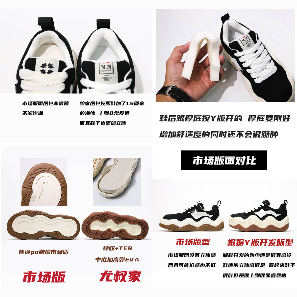 HAMAINI WANG HEDI THE SAME BREAD SHOES WOMENS 2025 SPRING NEW WAVE SHOES PLATFORM CASUAL SHOES