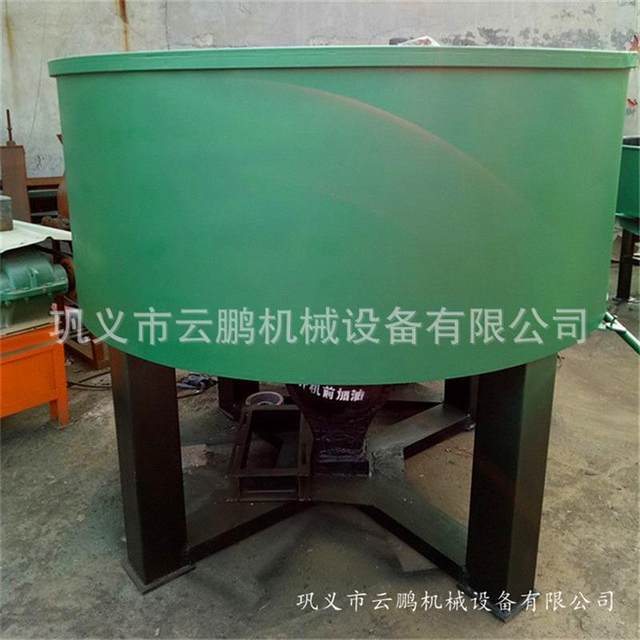 Stainless steel wheel mixer, flat-mouth wheel sand mixer, laboratory small-disk vertical wheel mill