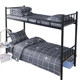 Muji style college dormitory bedding three-piece set bedding full quilt four-piece set