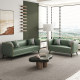 Nordic small apartment sofa internet celebrity style double three-person living room clothing store rental apartment technology cloth small sofa