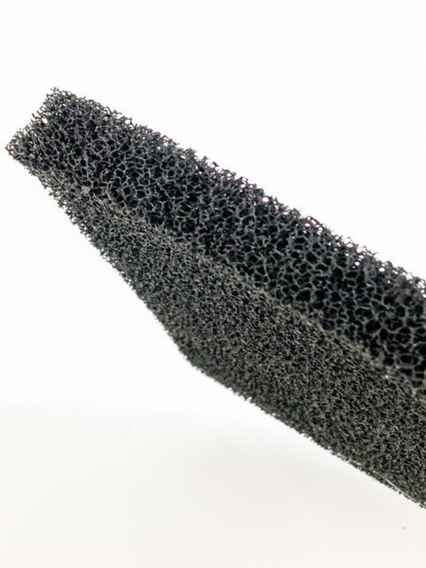 Activated carbon cavern air filter cotton black filter media commercial range hood exhaust smoke removal and odor removal return air purification