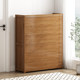 Nanzhu shoe cabinet Nordic simple modern household door solid wood entrance storage simple breathable shoe rack storage rack