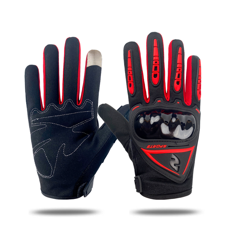 RIDING GLOVES MENS MOTORCYCLES FULL FINGERS SPRING AND AUTUMN MOTORCYCLE EQUIPMENT TOUCH SCREEN RIDER RIDING ANTI-FALLING WARM BREATHABLE IN ALL SEASONS