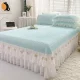 Summer Doudou mat Girls' Heart Summer Ice Silk Cool Mat Three-piece Set of Lace Bedding Sheet Machine Washable Air Conditioning Soft Mat