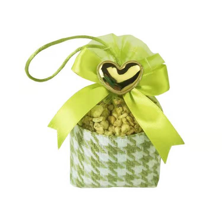 SPECIAL FRAGRANT CORN COB FLOWER WARDROBE SHOE CABINET HOUNDSTOOTH CLOTH DEODORANT DEODORANT MILDEW PURIFICATION AIR LONG-LASTING SACHET BAG