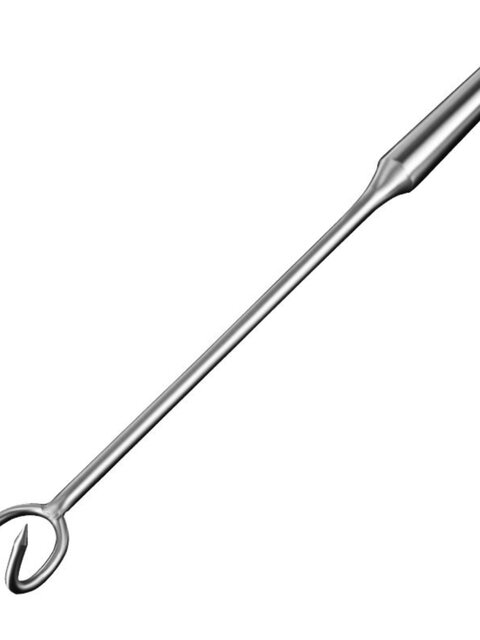 Household stainless steel meat hook braised meat hook with long handle short handle meat grab meat grab artifact thickened and lengthened anti-scalding hook