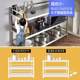 Kitchen storage rack stainless steel shelves multi-function floor-standing multi-layer storage rack 4 household pot rack rack 5