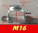 304 Thickened Stainless Steel Pipe Card Horse Riding Card U-shaped Pipe Card Semi-Circular Hoop Pipe Clutch Ohmka Saddle Card 4 points 6 points
