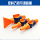 Plastic universal adjustable duckbill blowing nozzle flat head water nozzle fan-shaped cooling blowing nozzle round head air nozzle