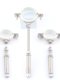 Stainless steel 304 extended expansion clamp pvc drain pipe fixing pipe clamp ceiling pipe bracket clamp water pipe clamp code