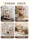 Tea bag storage box Tea room coffee storage rack Bar desktop multi-layer snack tea sorting sink drain bag