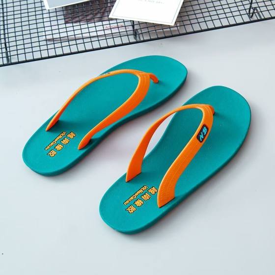 越南橡胶人字拖鞋男士夏季外穿夹脚休闲凉拖户外防滑耐磨沙滩凉鞋