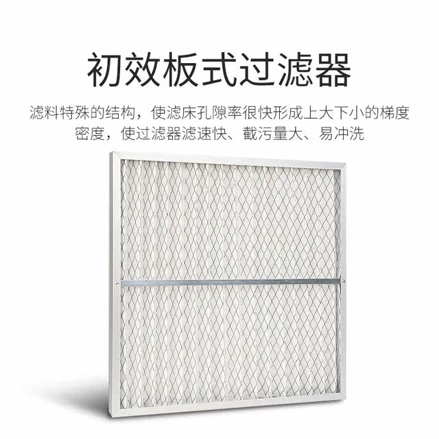 空调高效板式初效过滤器初中过滤器袋式g4初效过滤网空气过滤器