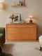 Lin's Home Corner Dresser Storage Cabinet Integrated Cabinet Makeup Table Bedroom Bedding Bedding 2025 New Wood Industry