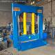 Plastic pallet 660 rubber head hydraulic cylinder cutting machine head glue block guillotine double gantry shears