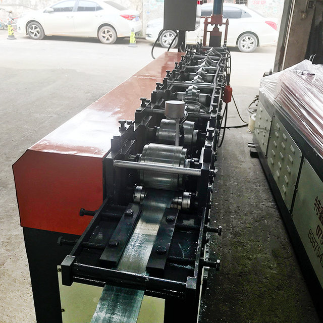 Fully automatic angle iron forming machine Angle iron punching machine spot air conditioning bracket equipment production