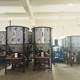 Dongguan factory direct hair stainless steel vertical mixer Plastic pellet sheet feed heating mixing dryer