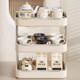 Cup storage rack Double-layer tea cup rack Tea set storage rack Cup household tabletop water cup drain tray