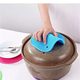 Round silicone casserole mat honeycomb insulation pad dining table mat silicone coaster anti-slip heat insulation kitchen anti-scalding heat resistance