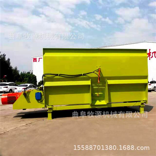 TMR crushing and mixing machine with weighing Full-diet feed mixer Crushing and mixing machine