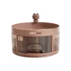 LINE FRIENDS kitchen seasoning box integrated multi-size seasoning storage countertop rotary seasoning bottle storage rack