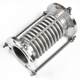 304 stainless steel vacuum corrugated compensator corrugated pipe metal flange type telescopic expansion joint welding type